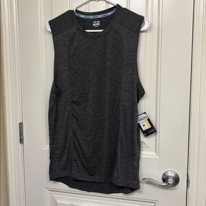 NWT Hind Charcoal Gray Running Top